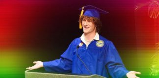 Senior Student Forced Into Not Saying the Word Gay in Speech, Found a Way Zander Moricz delivers his commencement speech - (SARASOTA HERALD-TRIBUNE)