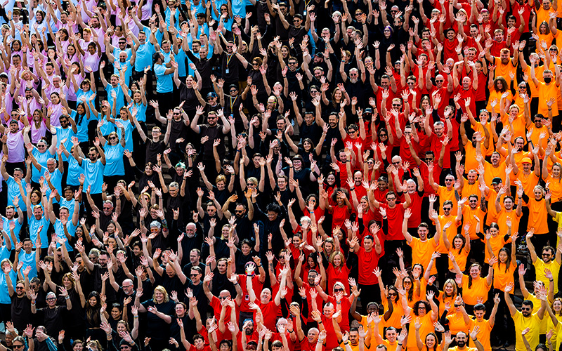 Sydney World Pride Human progress flag Sydney Opera House - Getty (Supplied)