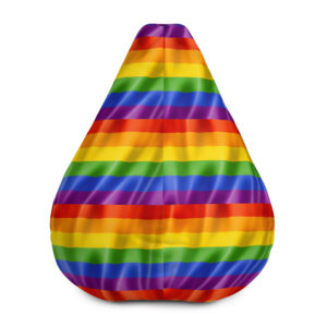 Rainbow Bean Bag Chair Cover