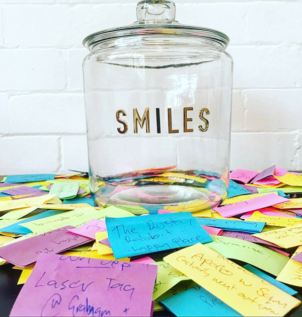 smile jar connection