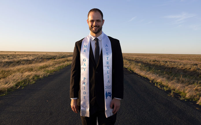 2022 Mr Gay Pride Australia winner - Dion Alexander