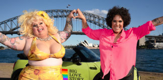Australian Icons Share WorldPride Stage With Mini’s ‘Big Love Story’ Maxi Shield & Casey Donovan in Mini's Big Love Story (Supplied)