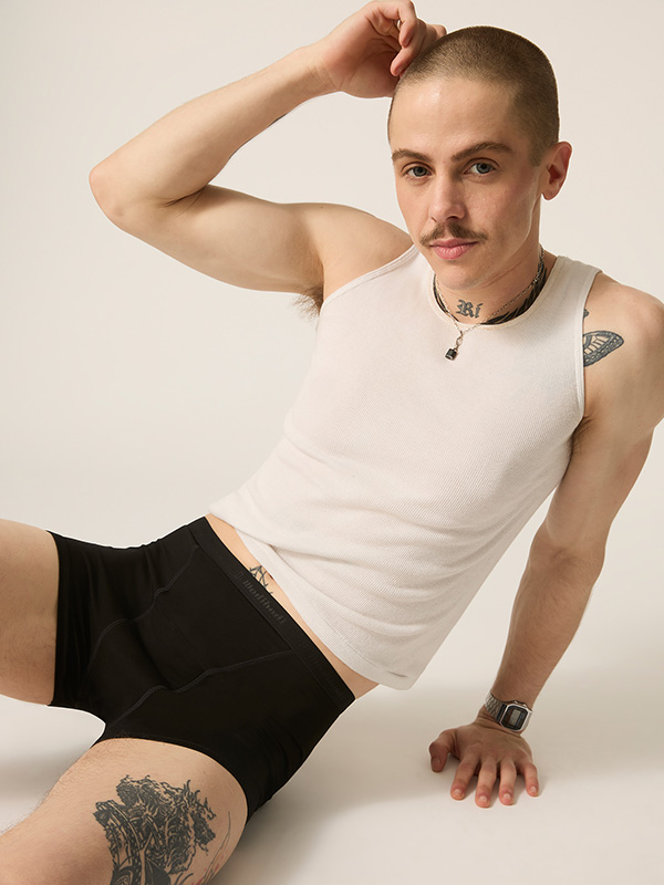 Modibodi launches all-gender period pants that include a packer pouch