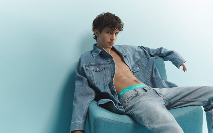 Troye Sivan featuring in Calvin Klein Feel Pride campaign. (Supplied)