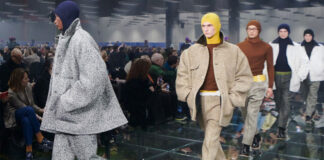 Prada Fall/Winter 2024: Reconnecting to Nature Under Glass and Neon Prada Fall/Winter 2024 (Prada)
