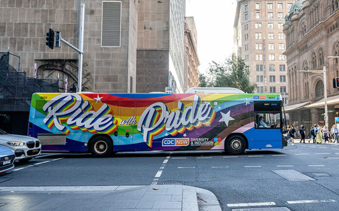 Ride With Pride Bus (Supplied)