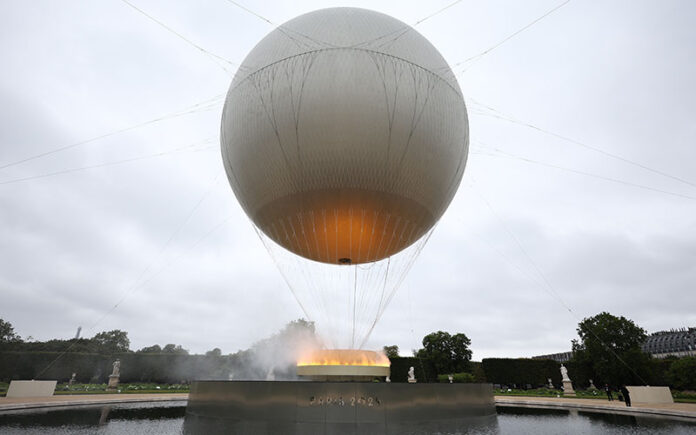 Paris Olympics 2024 Cauldron - (Paris 2024 / Raphaël Lafargue)