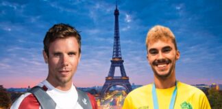 Record-Breaking Rainbow Brigade: Australia and New Zealand Shine at Paris Olympics Rainbow Olympics - Robbie Manson and Campbell Harrison. (Instagram)