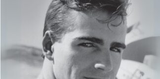 A Mother’s Fierce Tribute: Lesley Saddington’s Unflinching Biography of AIDS Warrior Tony Carden Tony Carden on the front cover of the Biography "I Don’t Want to Talk About It" written by his Mother Lesley Saddington. (Supplied)