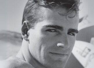 A Mother’s Fierce Tribute: Lesley Saddington’s Unflinching Biography of AIDS Warrior Tony Carden Tony Carden on the front cover of the Biography "I Don’t Want to Talk About It" written by his Mother Lesley Saddington. (Supplied)