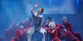 Aussie Dance Sensation Brent Street Shines on AGT Stage Brent Street performing in the Finals of AGT. (NBC Universal)