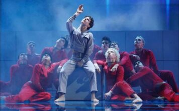 Aussie Dance Sensation Brent Street Shines on AGT Stage Brent Street performing in the Finals of AGT. (NBC Universal)