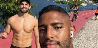 Brazilian Tennis Professional Comes Out, Marking Historic Moment Openly gay Brazilian tennis player Joao Lucas Reis da Silva (front) with his boyfriend Gui Sampaio Ricardo (Instagram)