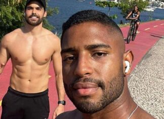 Brazilian Tennis Professional Comes Out, Marking Historic Moment Openly gay Brazilian tennis player Joao Lucas Reis da Silva (front) with his boyfriend Gui Sampaio Ricardo (Instagram)