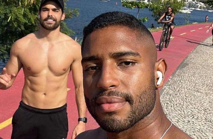 Brazilian Tennis Professional Comes Out, Marking Historic Moment Openly gay Brazilian tennis player Joao Lucas Reis da Silva (front) with his boyfriend Gui Sampaio Ricardo (Instagram)