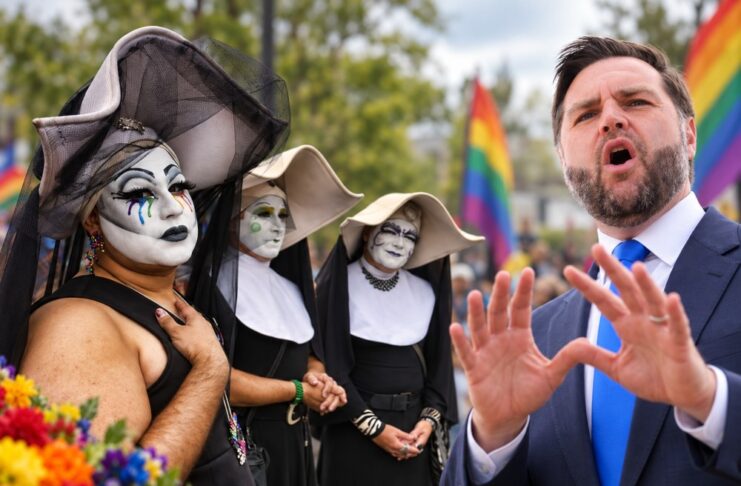 JD Vance Falsely Brands Queer Charity ‘Devil-Worshipping’