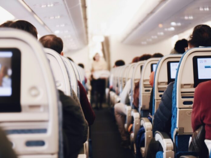 passenger was restrained with duct tape